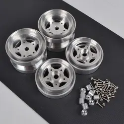 Aluminum Alloy Wheels Rim for Tamiya Superchamp Fighting Frog Sand Scorcher Grasshopper Chassis