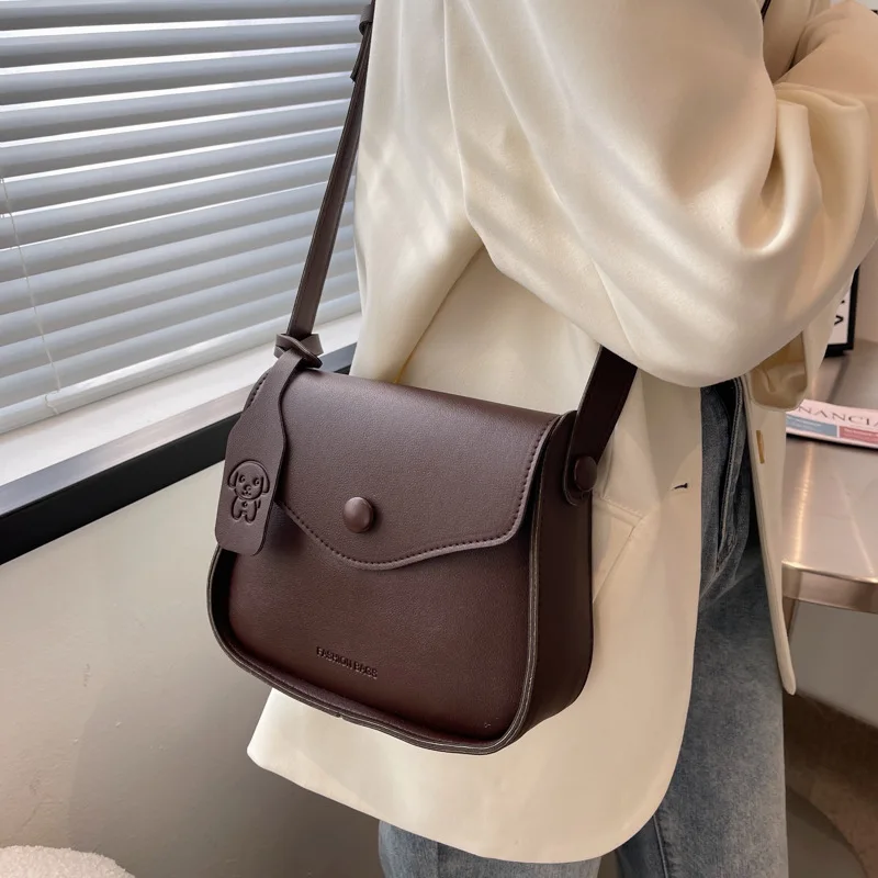 

High Quality European Fashion Crossbody Bags for Women New Solid Pu Leather Female Shoulder Bag Brand Ladies Handbags 2023 New