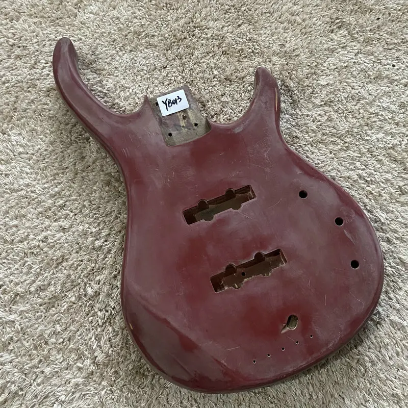 Multiple Color Bass Guitar Body Finished Ready for Installed 4 Strings Bolt-on Stock Items Surface Damages &Dirty YB001