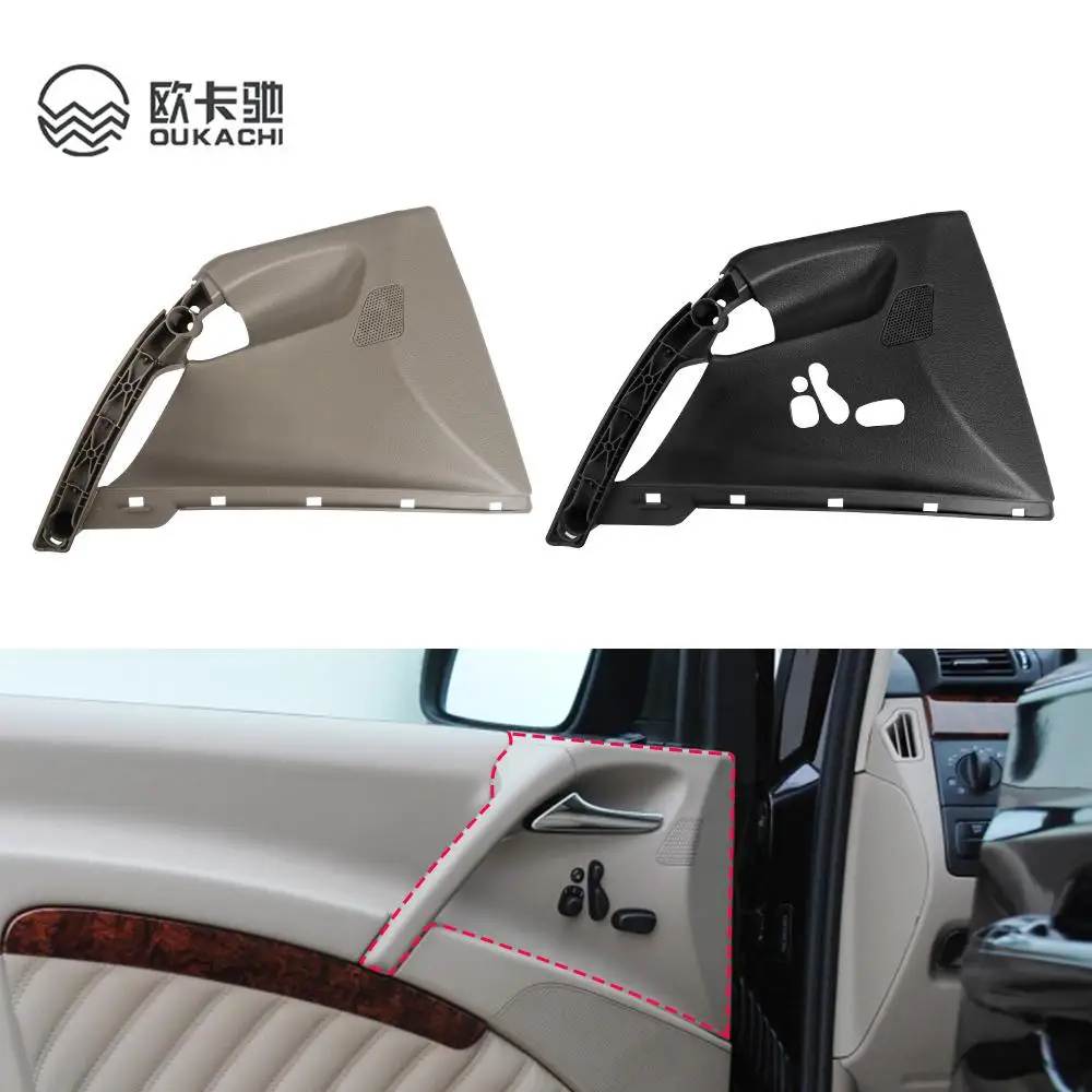 

Left Right Beige Car Inner Handle Interior Door Panel Pull Trim Cover For Mercedes Benz W639 W636 Viano Vito 6397270071