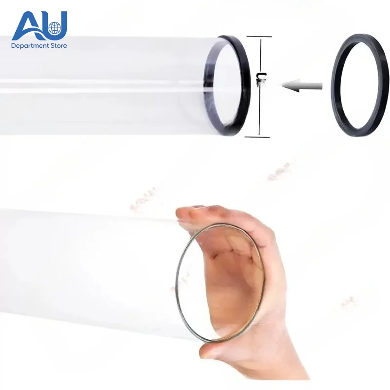 Gas Heater Accessories - Heater Glass Tubes, Individual Foam Packaging , No Washers