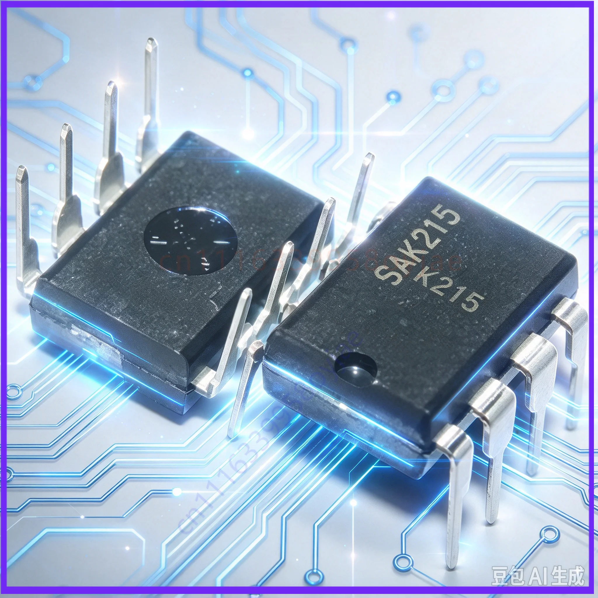 Replacement Pulse Shaper Circuit for SAK215 Revolution Counters DIP8, 5PCS New