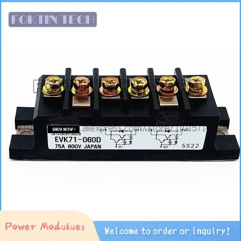 MÓDULOS DE TRANSISTOR BIPOLAR EVK71-060 EVK71-060D