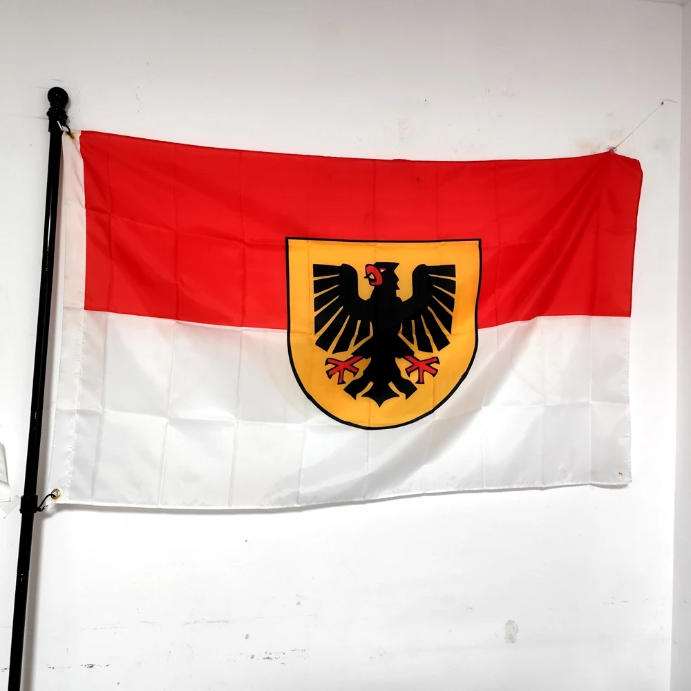 

Germany National Flag 90x150cm Polyester Rough-Tex Knitted Weatherproof Outdoor/Indoor Decoration Banner