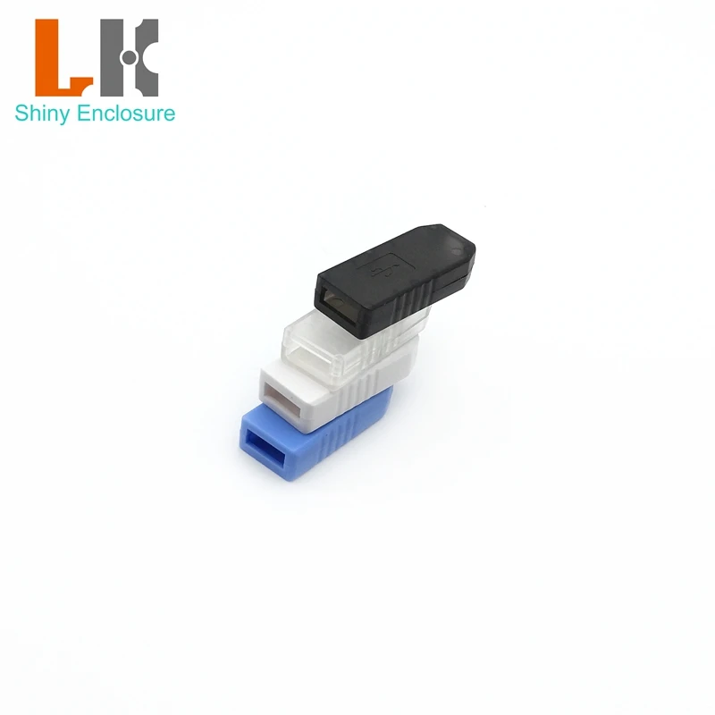 プラスチック製USBエンクロージャー40x 17x10mm,プラスチック製ジャンクションボックス,素晴らしいオファー,LK-USB01