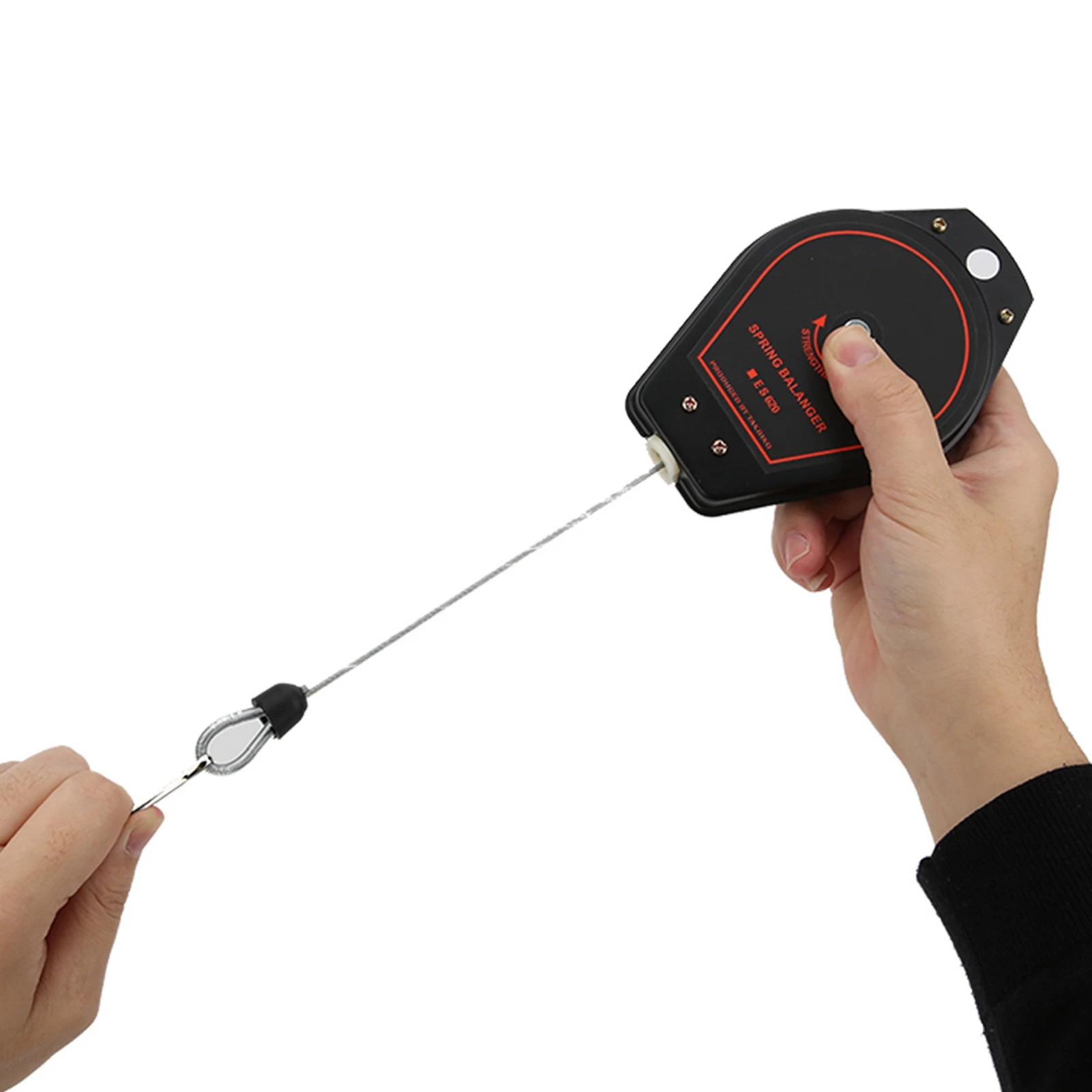 TGK-ES620 balanceador de mola 0.6-2.0kg balanceador de suspensão retrátil ferramenta balanceador de mola manter posição da ferramenta estável
