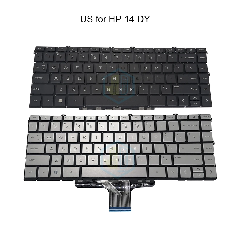 US English Keyboard Backlight For HP Pavilion x360 14-DY 14M-DY 14-dy0000 14-dy1000 dy2000 14m-dy0000 Laptop Backlit Keyboards