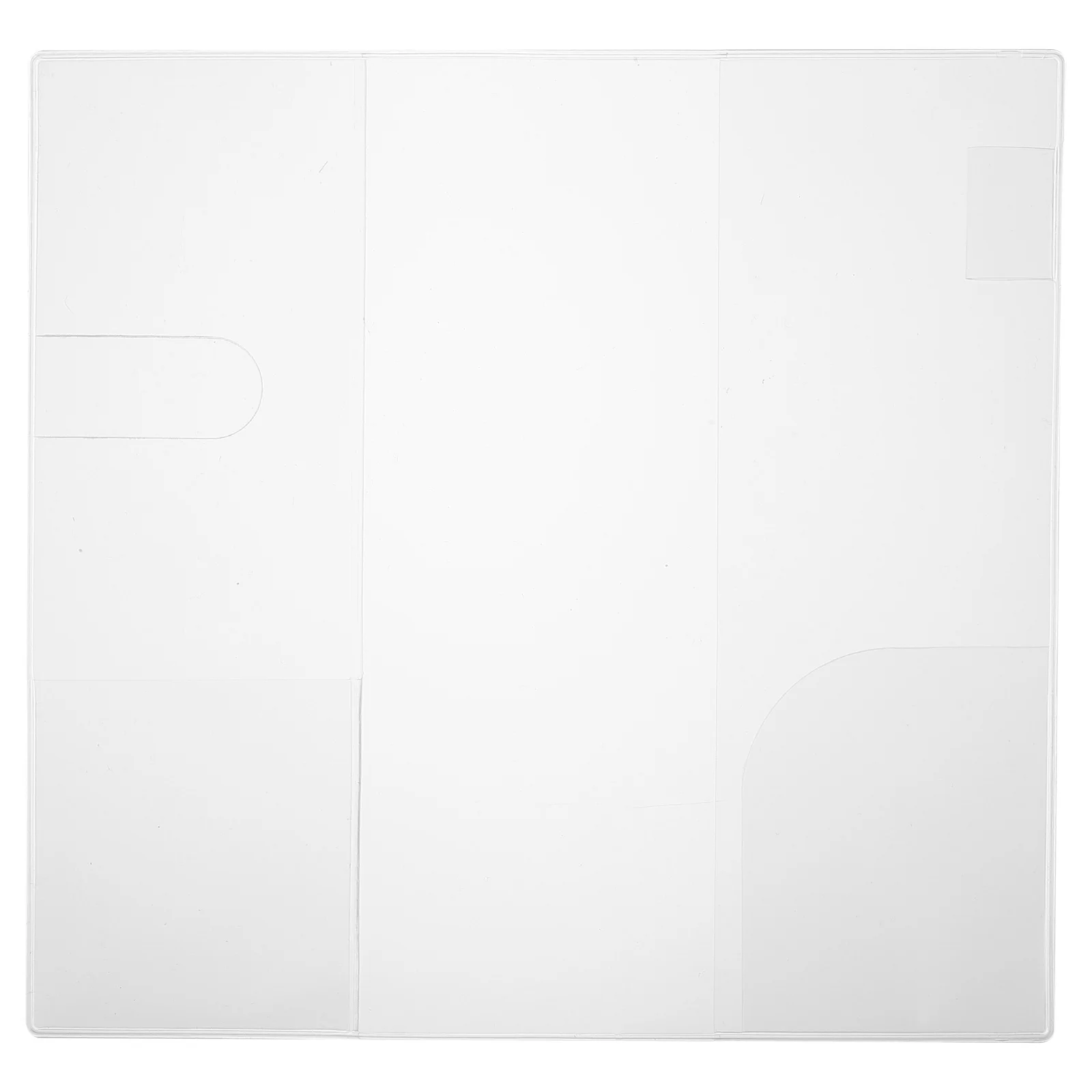 

PVC Frosted Book Jacket Cover Clear Plastic Sleeve Compatible Hoboweeks Weeks Planner Stylish Notebook Journal Protector