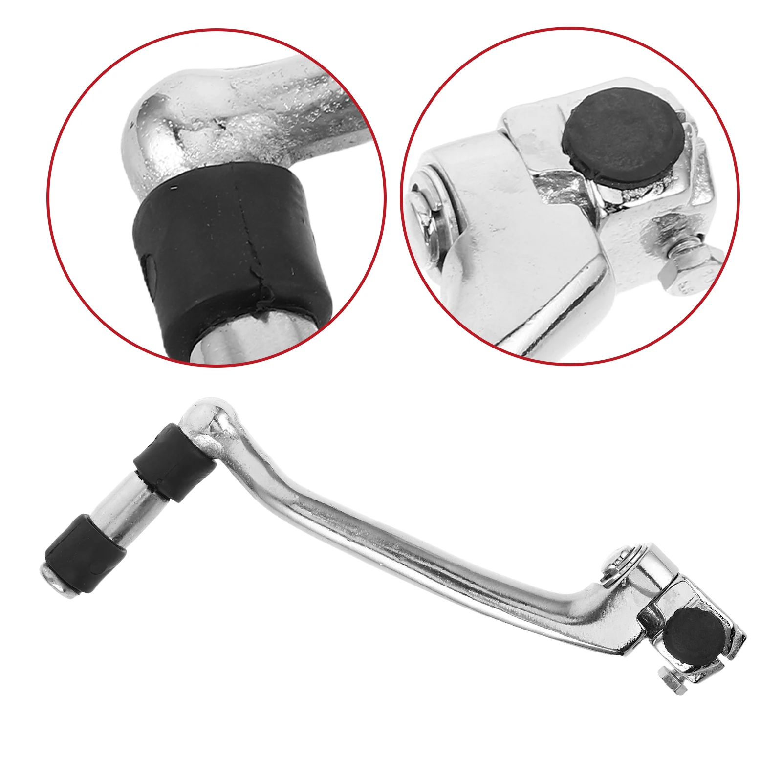 

Motorcycle Start Lever Kick Starter Pedal for Bike Replacement Engine Plastic Foot
