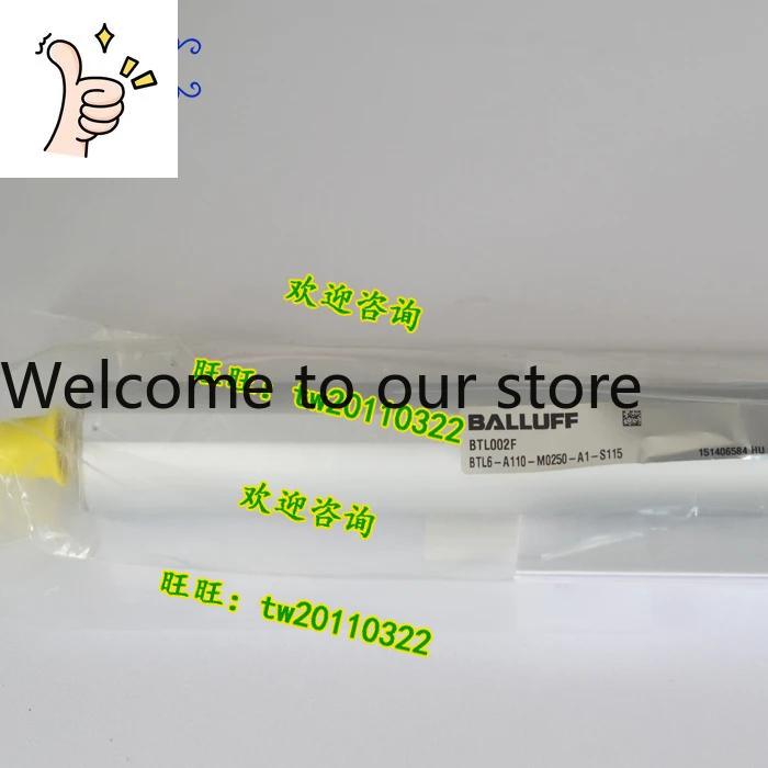 Physical Photo BTL6-A110-M0250-A1-S115 German Balluff Micropulse Displacement Sensor