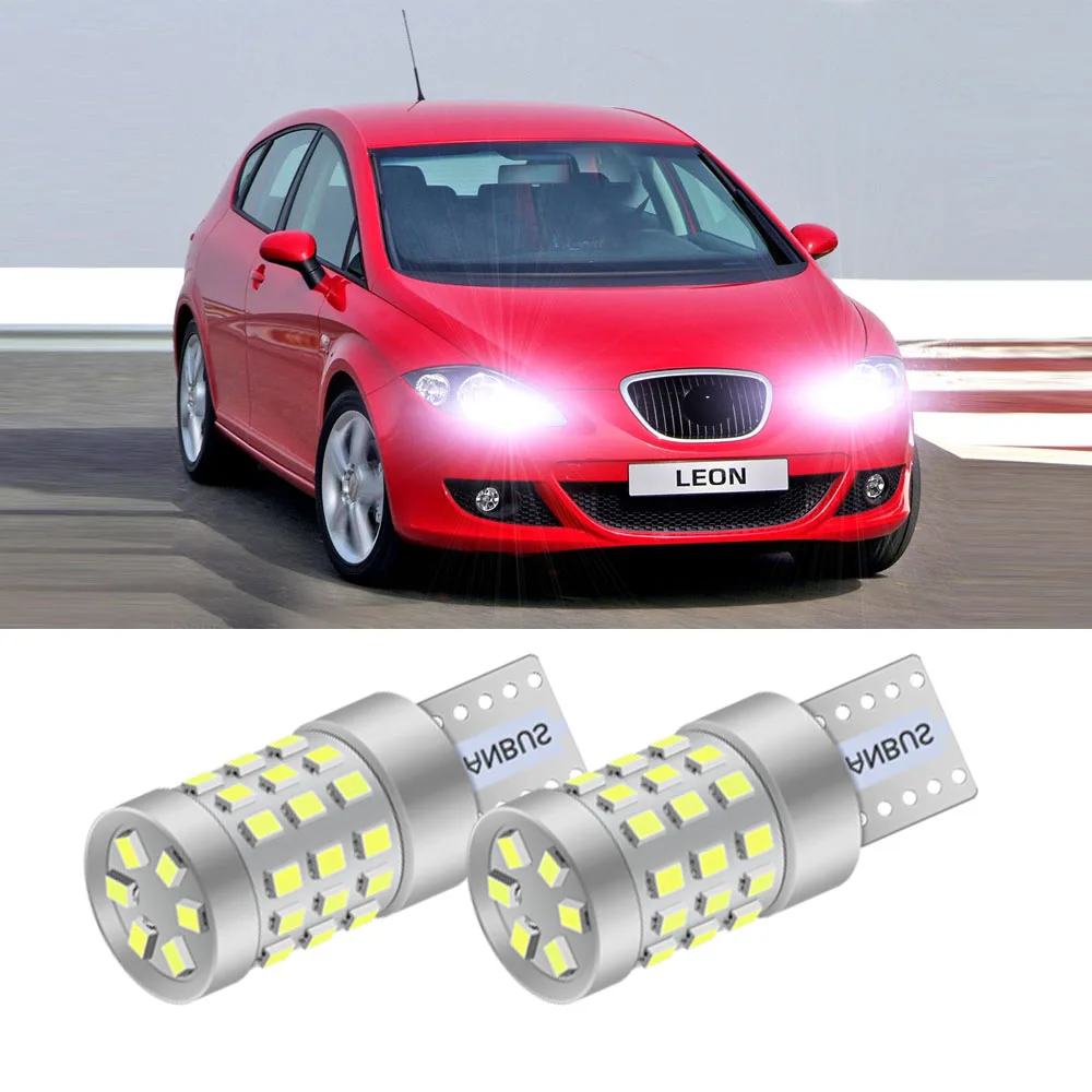 

2Pcs Canbus LED Parking Clearance Light For Seat Leon 1 MK1 1M 2 MK2 1P 1999-2011 Led Position Lamp Canbus