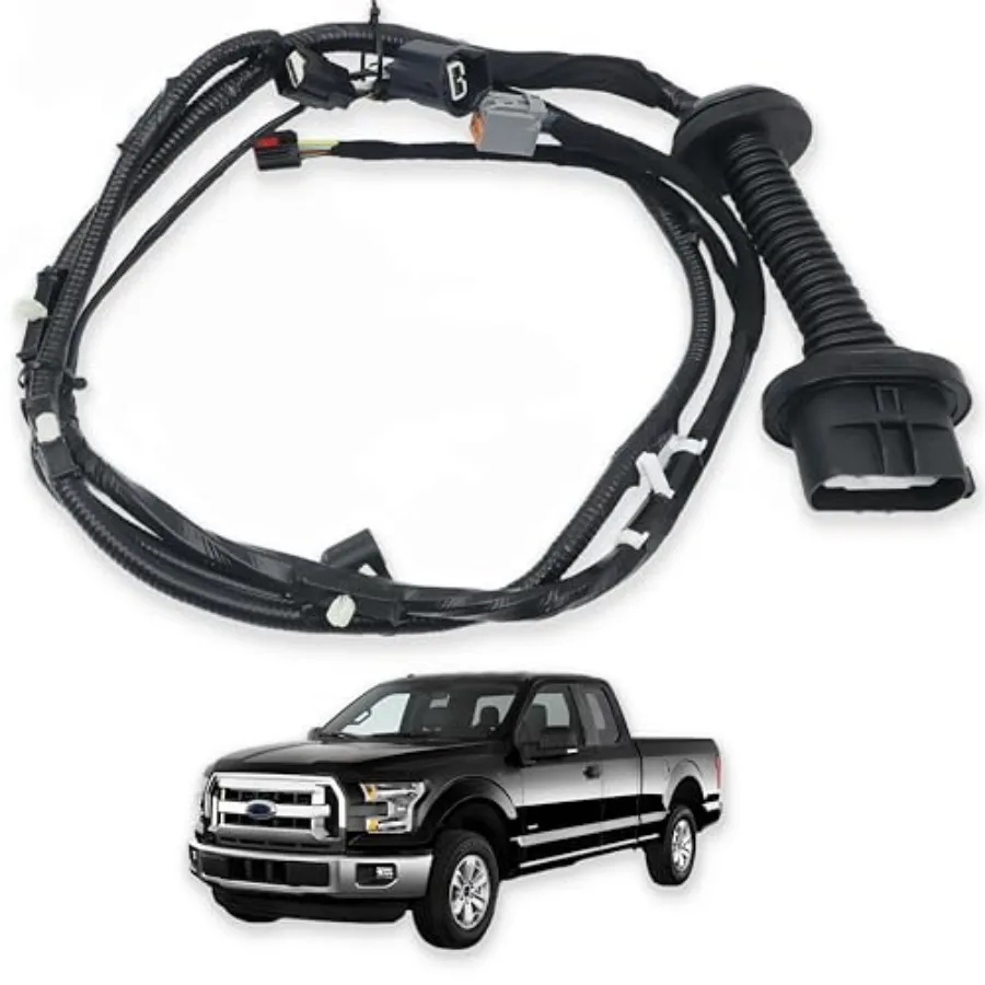 

AL3Z14631AAA Rear-Left Driver-Side Door Harness with Rear Heated Seats Compatible with Ford F150 FX2/FX4/Lariat/Platinum 2010-2
