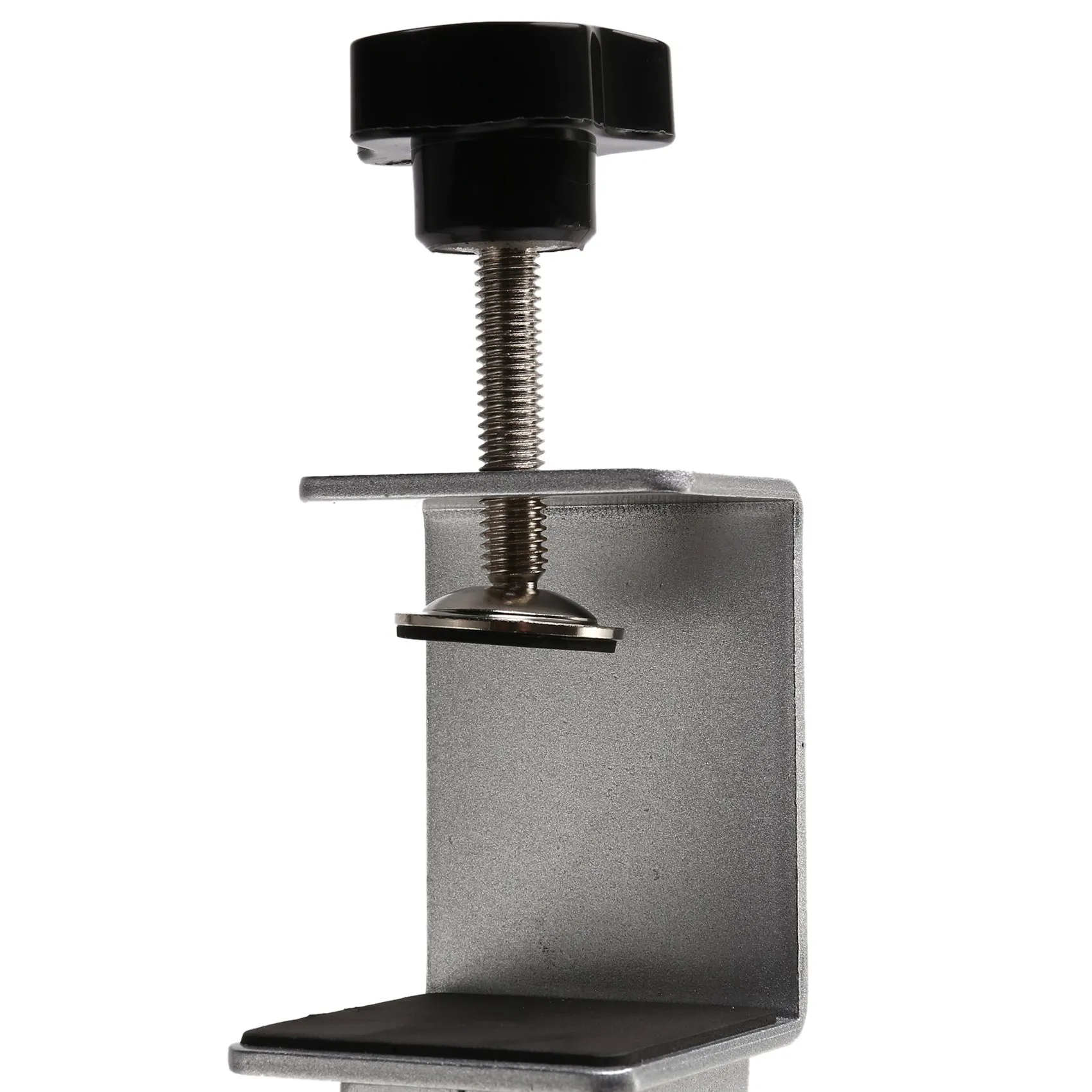 

Зажим для защиты от чихания, кронштейн, зажим для перегородки стола для акриловых панелей толщиной от 1/8 до 1 дюйма, регулируемый зажим C-образной формы-AA26