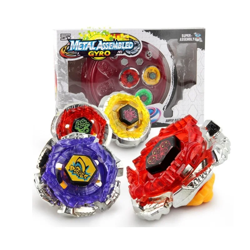 SPINNING TOP Metal Fight Metal Fusion Children Gifts Classic Toys with launcher grip