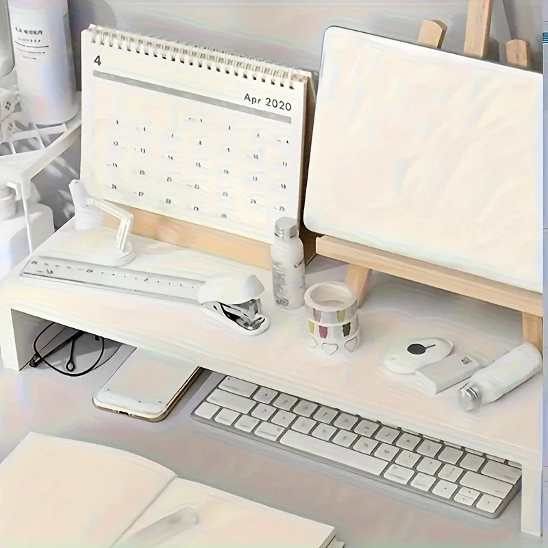 

Устойчивая деревянная подставка для настольного компьютера, защита зрения, защита шейного отдела позвоночника, офисная подставка для ноутбука, большая грузоподъемность