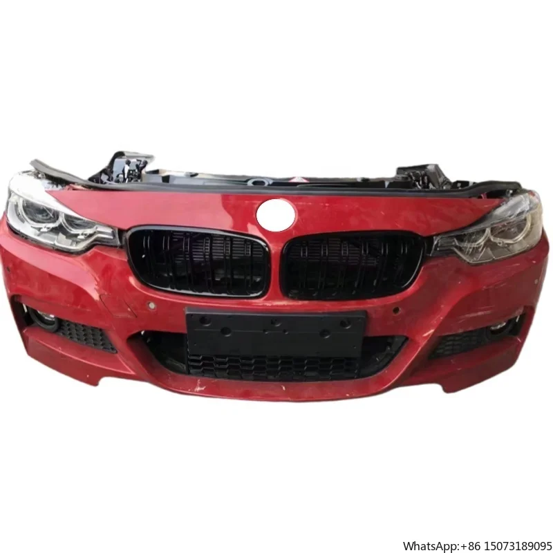 

Front Bumper Assembly with Radiator and Headlights for 3 Series F30.F31 Cars