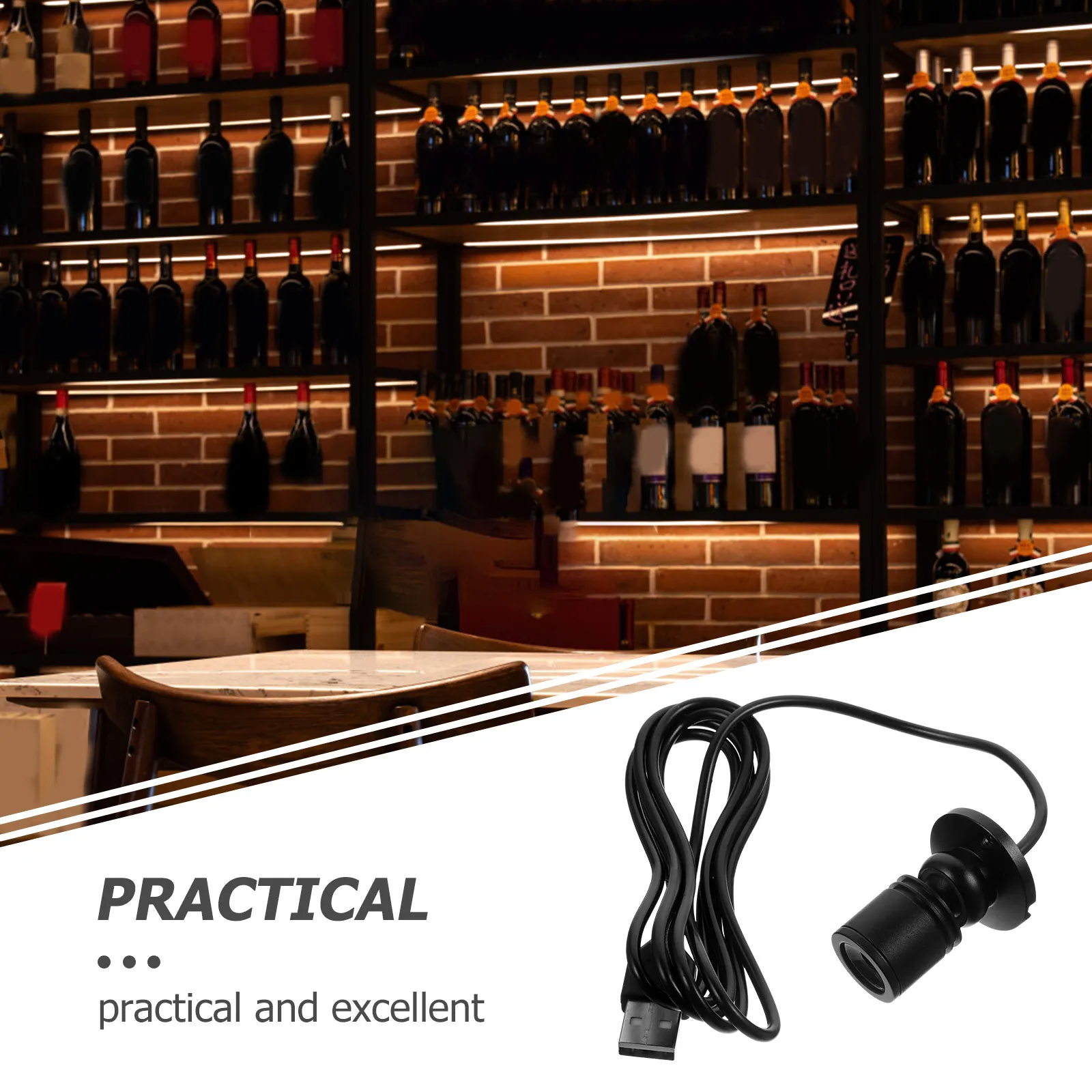 

Mini Small LED Spotlight Bright Indoor Spotlight for Jewelry Cabinet Display Multipurpose Spot Lamp Small Spot Lamp