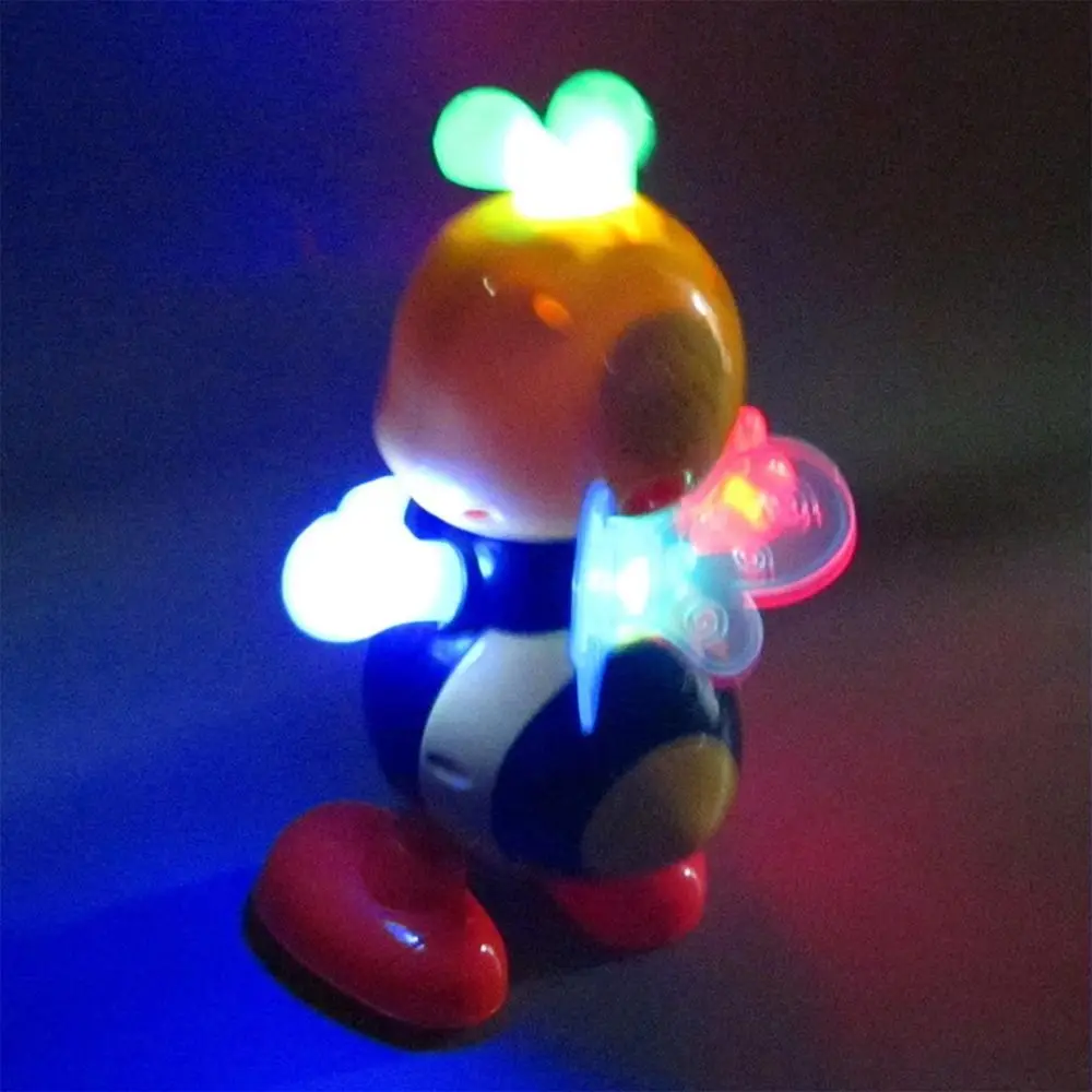 Gift Interactive Dancing Bee With Sound Flash Lighting Bee Electric Educational Cartoon Children Music Pets Birthday Gift