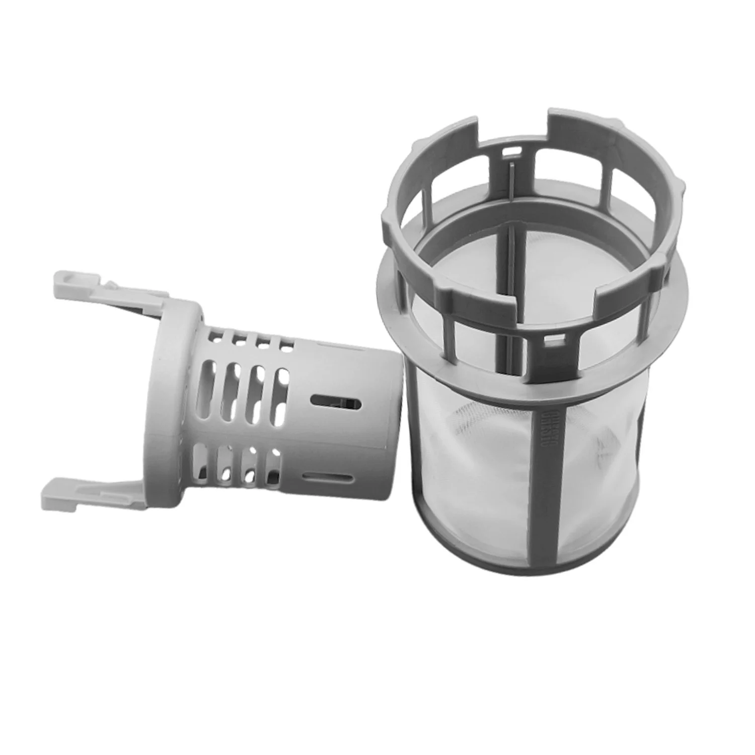 1 Set Dishwasher Central Drain Mesh Filter Complete Unit Compatible with Whirlpool Ariston/Indesit/Hotpoint C00256571 C00256572 - view 5