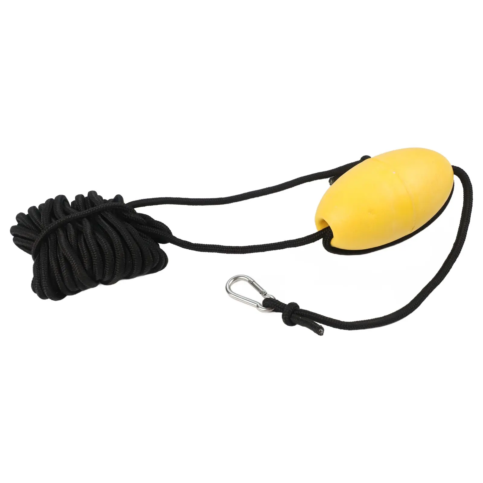 Fishing Boat Anchor Buoy Featuring Weighted Base and 9 8m Anchor Line for Stability on Various Watercraft Types