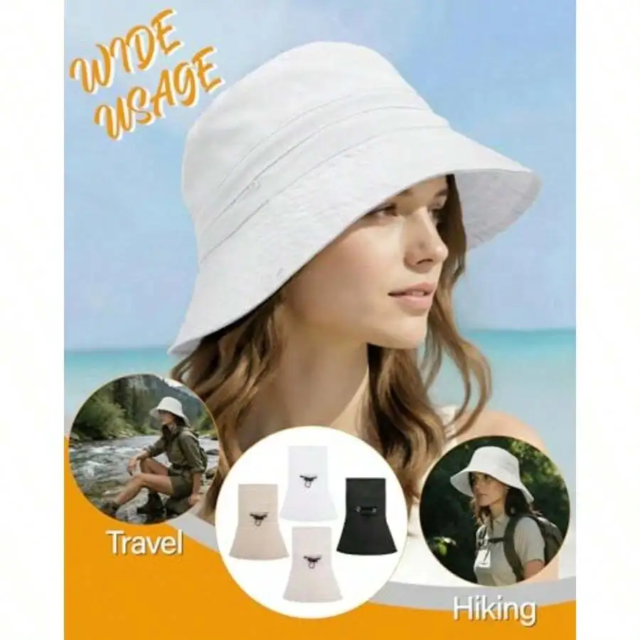 Packable UV Protection Sun Hat for Outdoor Activities