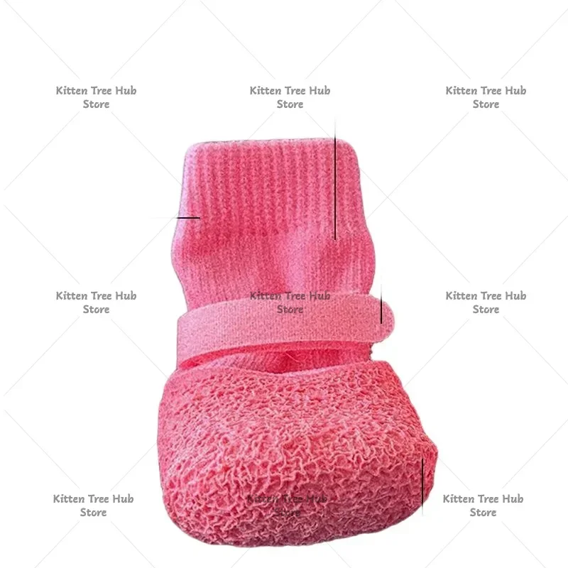 Pet Dog Shoes Soft Sole Wear-resistant Puppy Foot Socks for Shiba Inu Bichon Corgi Outdoor Walking Protection