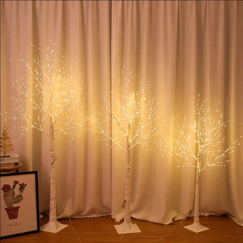 

Christmas Tree LED Birch Tree Bedroom Light for Landscape Luminous Decoration Home Room Decor New Year Gift Christmas Decoration