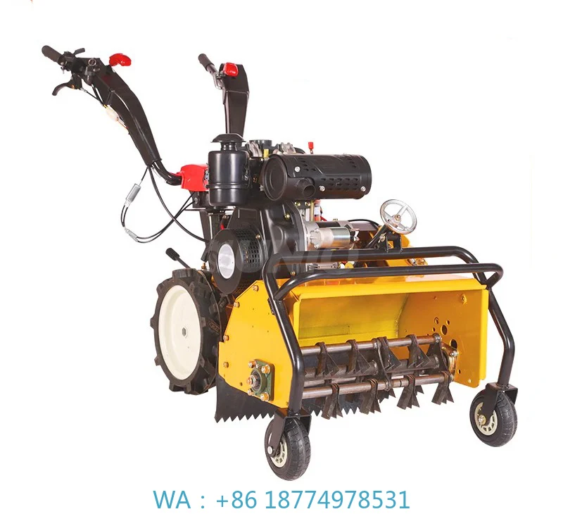 

emoving Grass Roots Ground Opening Tilling Soil Weeding Machine Самоходный ручной культиватор для фермерского сада Роторный R