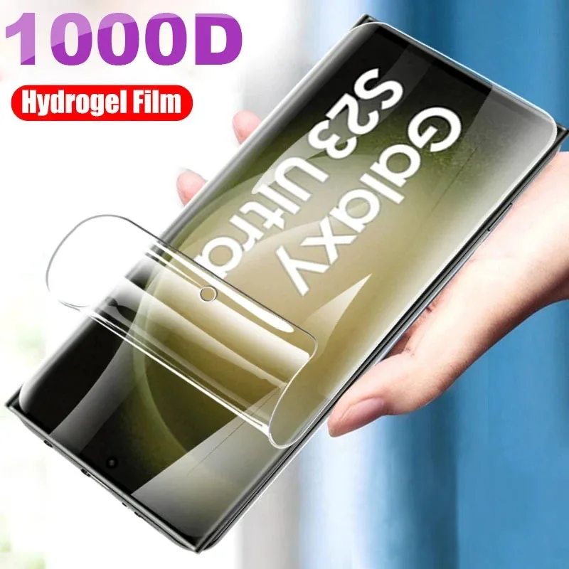 Hydrogel Film For Samsung Galaxy S23 Ultra Screen Protector For Sumsung S23 Ultra S23 Plus Not Tempered Glass