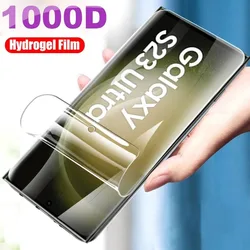 Hydrogel Film For Samsung Galaxy S23 Ultra Screen Protector For Sumsung S23 Ultra S23 Plus Not Tempered Glass