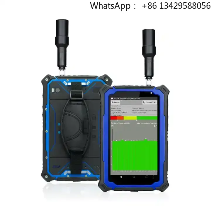 

G71M 10 1.8 Ghz Android 2200 Nit 10000mAh Rtk Gnss Receiver Ceramic Gps Antenna Steering 8 Inch Rugged Tablet GPS