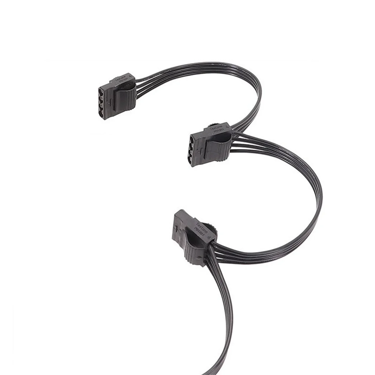 A05RP PCIe 6Pin ذكر إلى 3 IDE كابل إمداد الطاقة لسلسلة X-1050XM2 X-1250XM2 X-Series - X-650 KM3 X-750 KM3 X-850 KM3 PSU