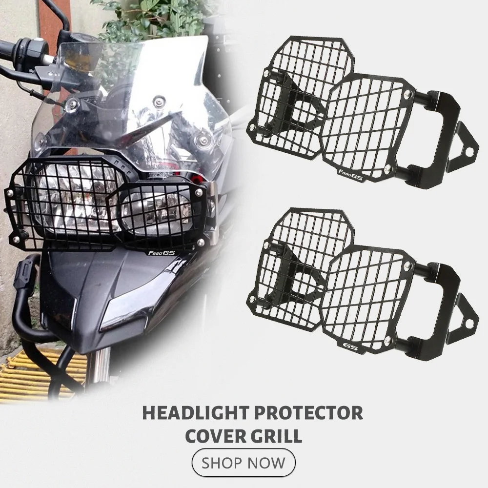 

For BMW F650GS / F700GS / F800GS / F800GS Adventure Motorcycle Parts Headlight Protector Grille Guard Cover Hand Light Protect