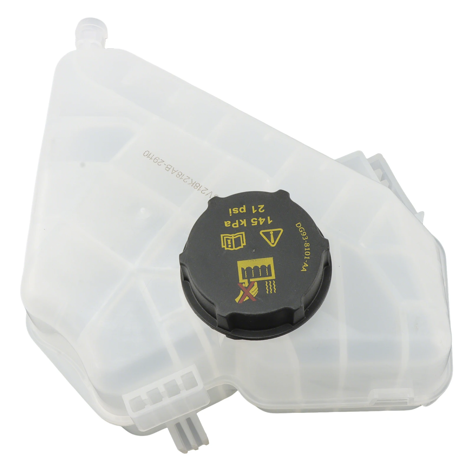 

Radiator Coolant Reservoir Overflow Tank with Cap Antifreeze tank 8V218K218AB 8V21-8K218-AB 1513111 For Ford Fiesta L4 1.6-litre