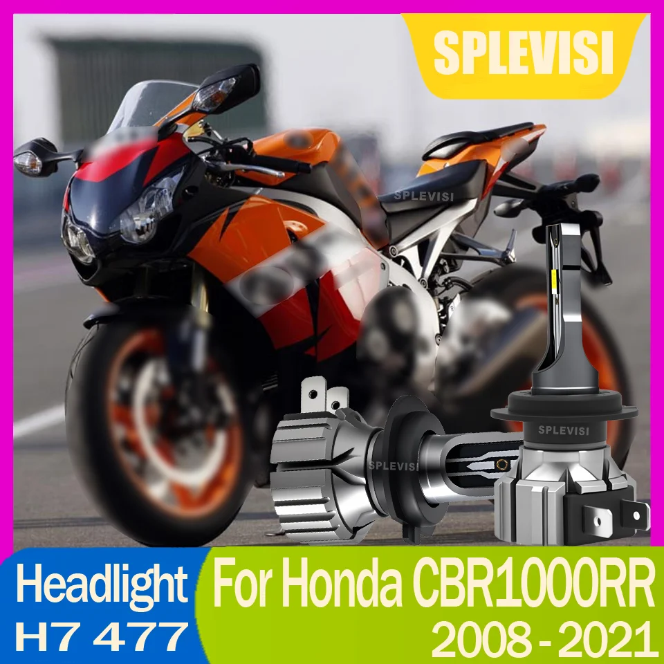 Long-Lasting 60000 Hours H7 LED motorcycle Headlight For Honda CBR1000RR 2008 2009 2010 2011 2012 2013 2014 2015 2016 2017-2021