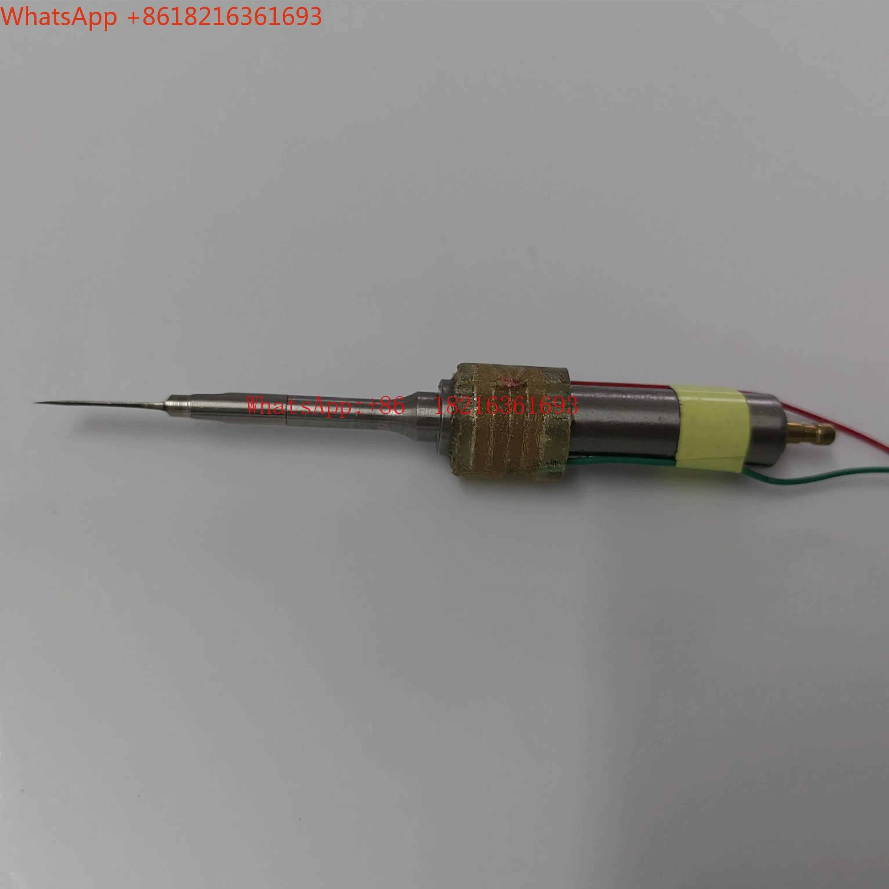 Limited Offer High Power Cutting Knife Transducer Vibrator With Stainless Steel Thin Long Blade Oblique Knife Insulation Wate