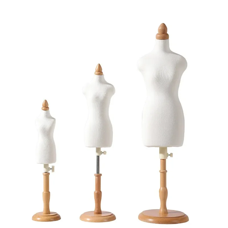 1/2 1/3 1/4 Mini Female Mannequin for Doll Clothing Display Stand DIY Dollhouse Miniature Ornaments Supplies