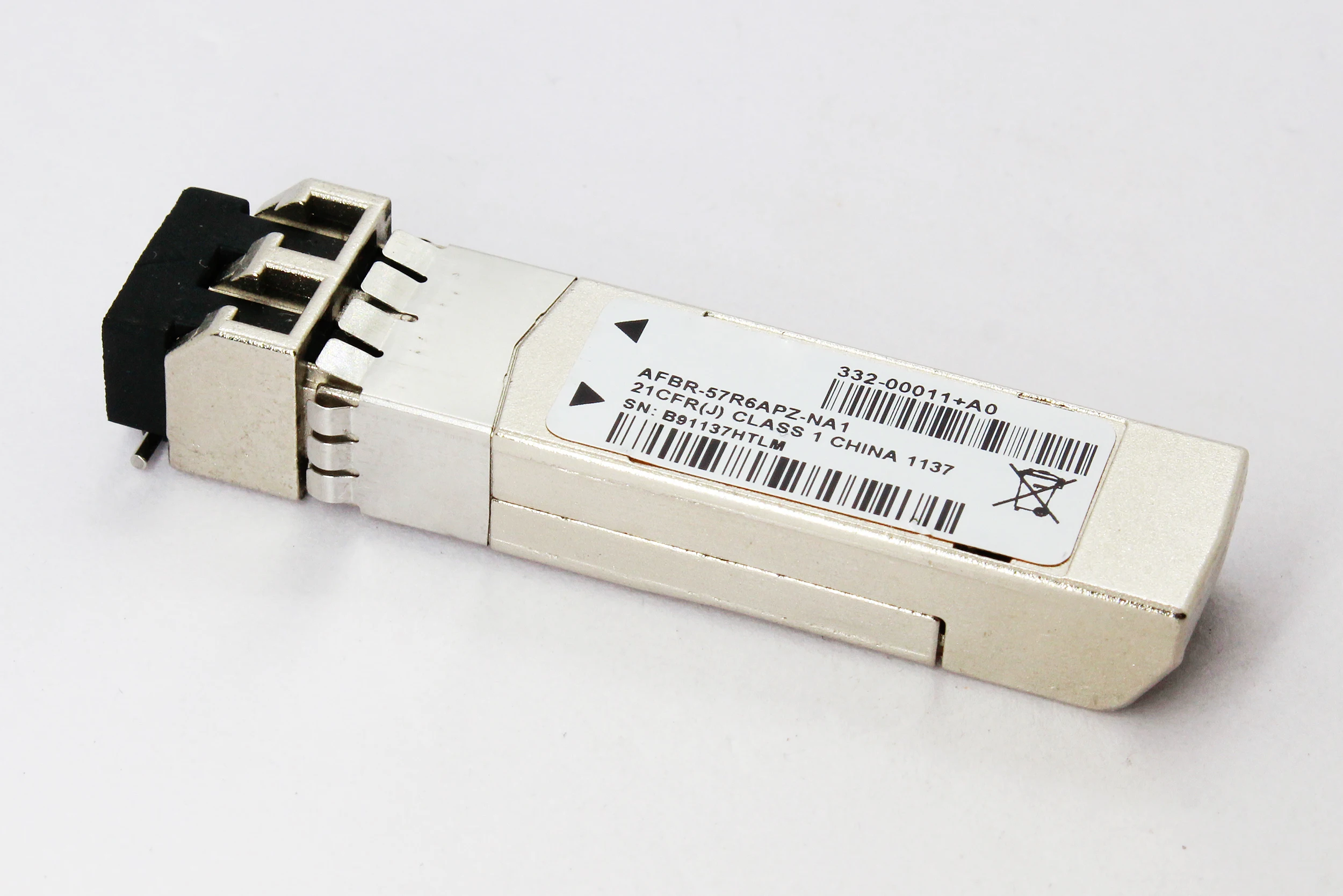 

Genuine For AVAGO AFBR-57R6APZ-NA1 4Gb 850nm 150m FC MMF LC SFP mini-GBIC Refurbished Optical Transceiver