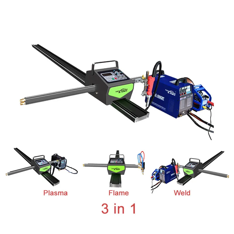 

Welding Small tractor TIG MIG MAG Weld Oscillate welding torch tracks Metal sheet beveling cutter machine 700x1500mm