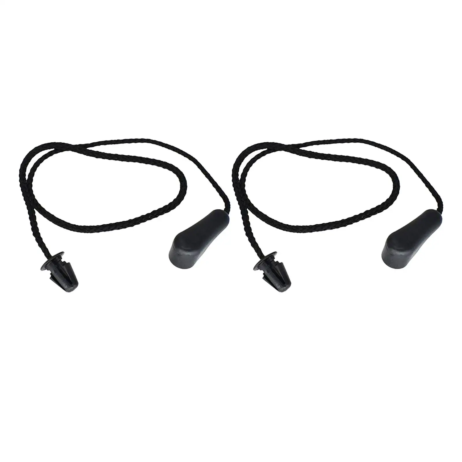 2 Pieces Rear Parcel Shelf Lift Cover Strap String Down Strap Part Cords for Ford Focus 2 MK2 Hatchback 2004-11