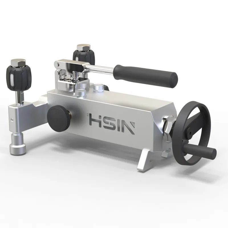 

Portable Hydraulic Oil Water Pressure Gauge Comparator Calibration Hand Pump Pressure Calibrator Test Instrument 700bar