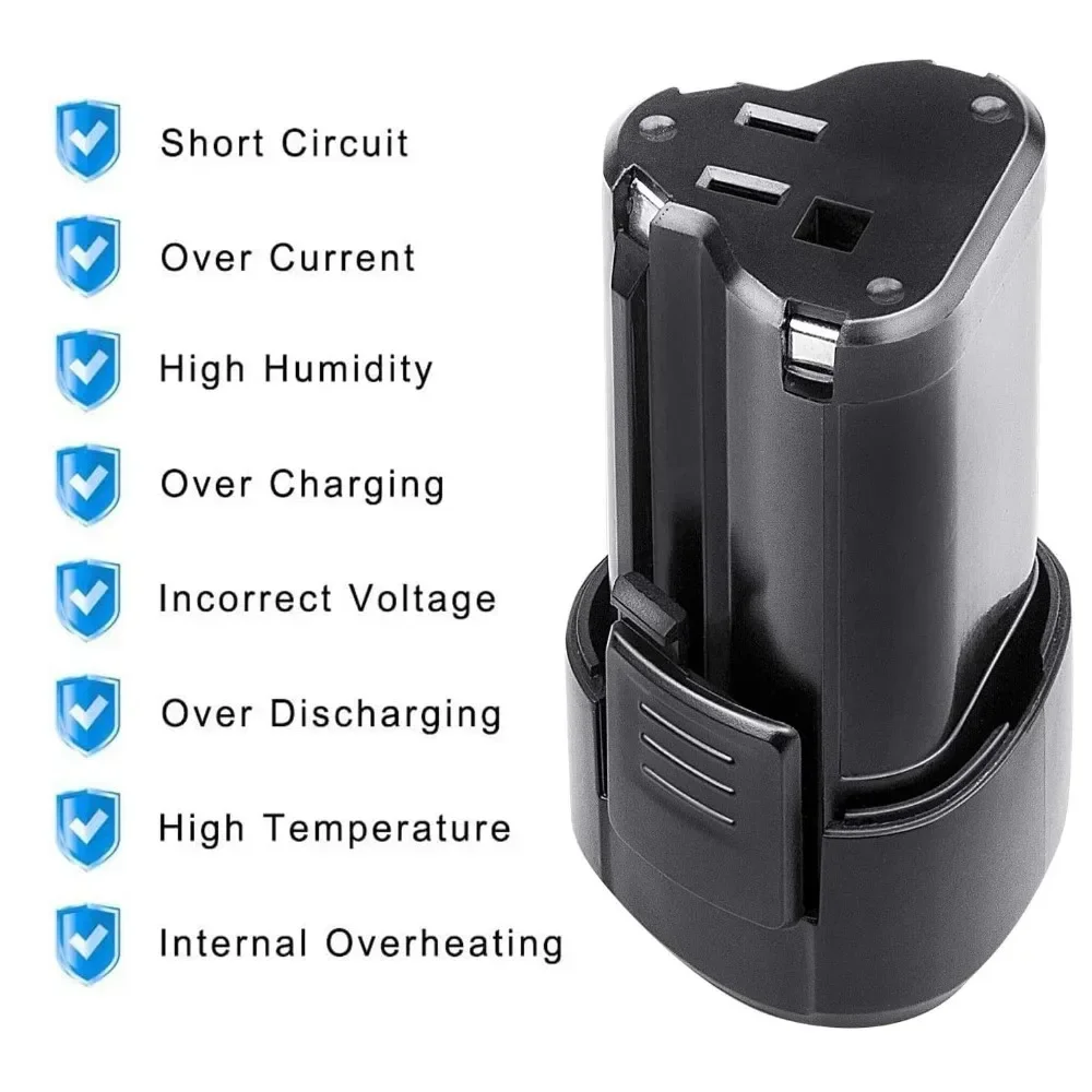 بطارية ليثيوم جديدة 12 فولت 3000 مللي أمبير |   متوافق مع Vickers RW9300/WA3503، متوافق مع WA3504/WA3505/WA3553