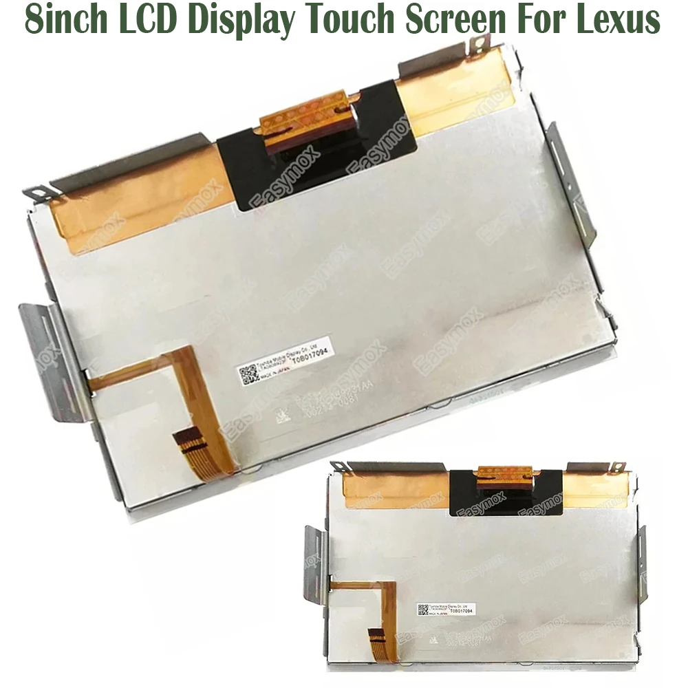 OEM LTA080B923F 8inch LCD Display Touch Screen For Lexus Car Radio Navigation  Replacement