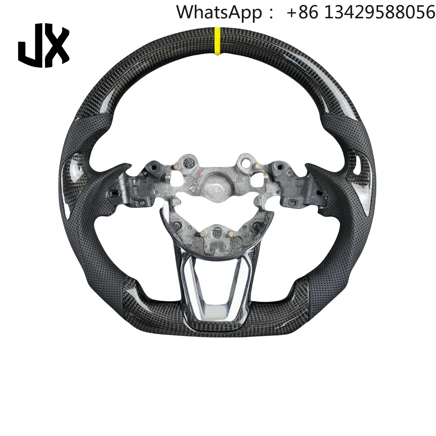For Mazda 3 6 Axela CX5 CX30 CX90 Atz CX8 CX7 ATENZA 2018 2019 2020 2021 2022 Steering Wheel Carbon Fiber Cx-5 Rx-7 Cx3 Cx5 Rx7
