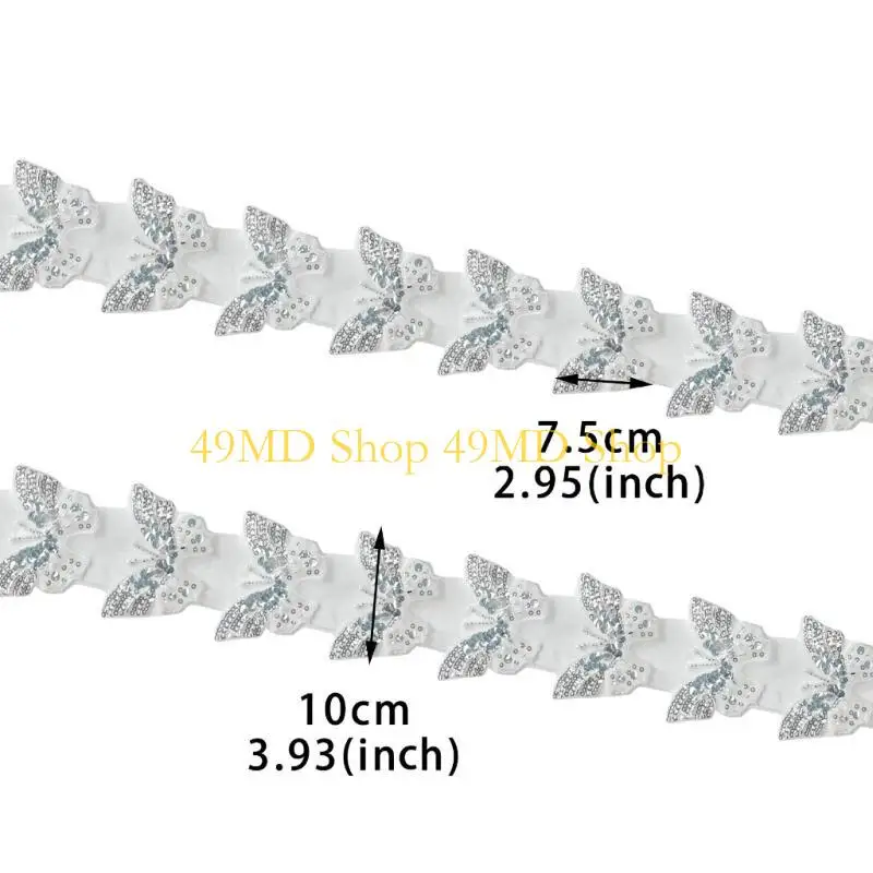 49md Butterfly Patches Appliques Appliques Diy Dress Dress Costom