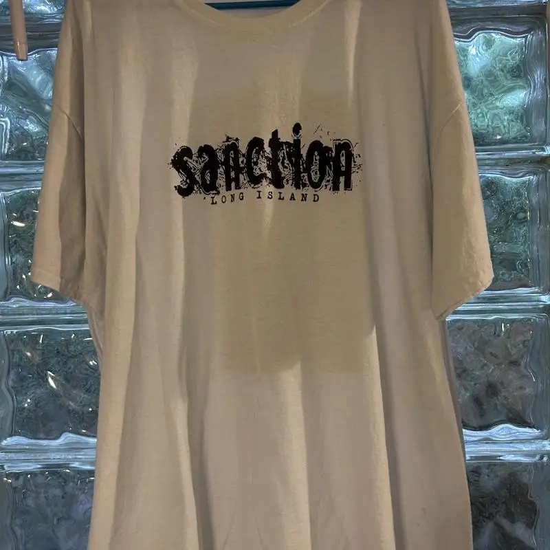 Sanction T shirt Sz 2XL Hardcore Metal NYHC Inclination Orthodox Kharma Recon