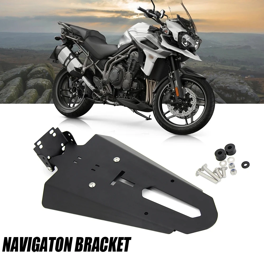 

NEW Motorcycle 2018 2019 2020 For Tiger 1200 Front Phone Stand Holder Smartphone Phone GPS Navigaton Plate Bracket