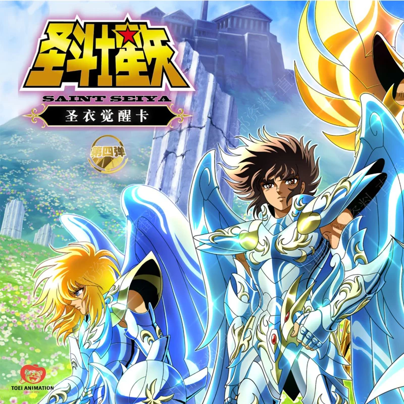 W magazynie KAYOU Saint Seiya Saint Cloth Awakening Card Vol.03 PR BP SE Rzadka kolekcja postaci z anime Karta dla dzieci Zabawki Prezenty