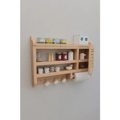 Gudy Wood Kitchen Rack