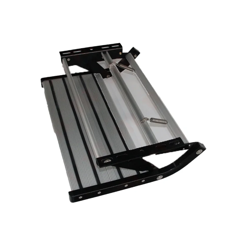 550x230mm Industrial Strength Camper Single RV Ladder Anti-Slip For Recreational Vehicle Touring Caravan